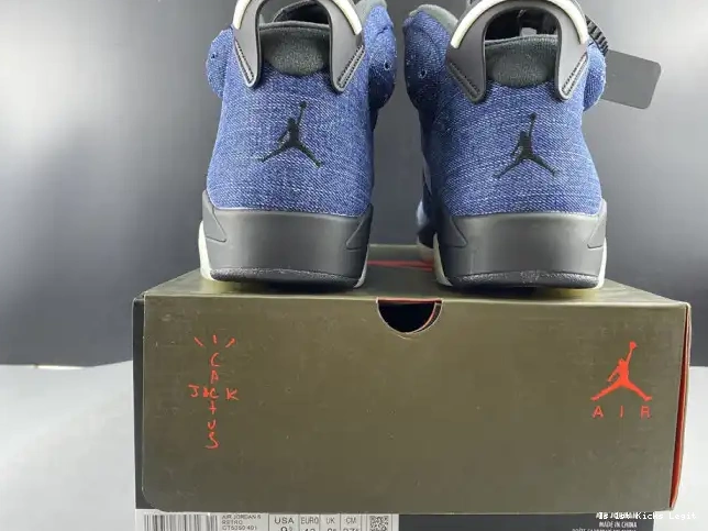 Washed Jordan Denim 6 Air CT5350-401 0523